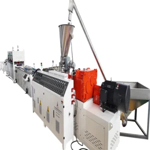 High-Precision PP PVC PE Profile Extrusion Line for Bar Applications High Productivity Bearing Motor Customizable Solutions