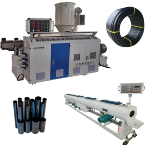High Pressure Flexible Durable HDPE Roll Pipe 60mm 100mm 200mm 2 inch 3 inch Drip Irrigation PE Hdpe Pipe Extruder Machine