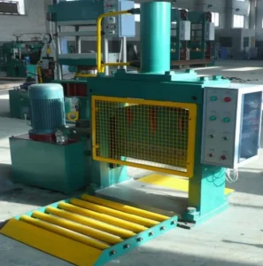 High Pressure Hydraulic Rubber Guillotine Cutter Machine Waste Rubber Plastic Cutting Machinery Rubber Cutter Machine
