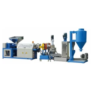 High Production Water ring Cutting HDPE Bottle Hard Material Pelletizing Line