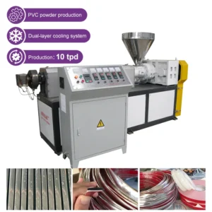 High Productivity PE ABS Plastic Sealing Strip Filament Pelletizing Extruder Production Line with Motor and Gearbox