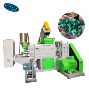 High Productivity Plastic Recycling PP Woven Bags Squeezing Drying Squeezer Machine