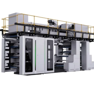 High Productivity Servo-stacked Flexographic Printing Machine 200m/min
