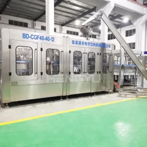High Productivity Washing Filling and Capping 3 in 1 PET Bottle Water Filling Machine