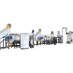 High Productivity Waste Plastic Flakes Washing Machine with Dewatering Machine