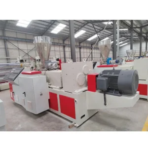 High Quality Conical Twin Screw Extruder for Plastic Extrusion
