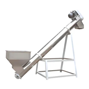 High Quality Durable PVC Screw Feeder with Adjustable Speed for Transportation Industry