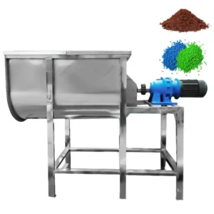 High Quality Industrial Pellet Mixer Machine Particle Powder U shaped Screw Mixer Paint Double Ribbon Mixer Mixing Machine