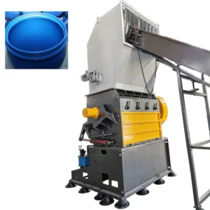 High Quality Plastic Block Crushing Recycling 75KW Double Shaft Shredder Plastic Shredder Waste Shredder