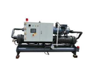High Quality Professional Water Cooled Double head Screw Chiller for Plastic Industrial or Weld Industry Water Chiller