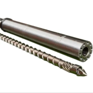 High Quality Steel Screw Barrel for Injection Molding Single-screw Plastic Rubber Machinery Parts Direct Factory