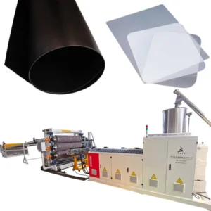 High Safety Single Screw PET PP PE ABS EPS Transparent Plastic Sheet Extruder Machine for Filament and Plates Production