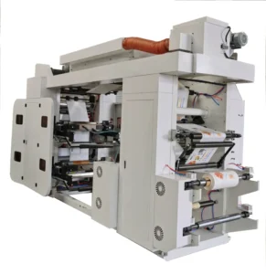 High Speed 100m/min Flexographic Type 6 Color Plastic Paper Flexo Machine Printing