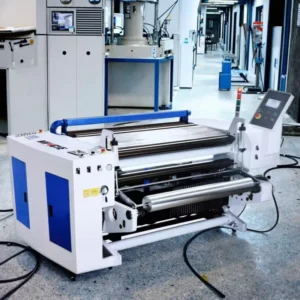 High Speed 1600mm Automatic Slitting Rewinder 400m/min Full Automatic Paper Rewinding Machine with 400m/min Production Capacity