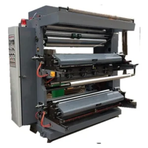High-Speed 4-Color Automatic Flexo Letterpress Printing Machine for Paper Label and Card Printing