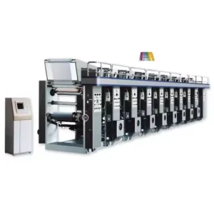 High-Speed 6-Color Intaglio Printing Machine Computer-Controlled Flexographic Printer