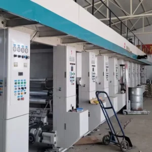 High Speed 8 Color Cellophane Bopp Opp Pp Roto Gravure Printing Press Machines