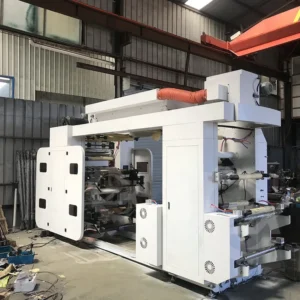 High Speed Automatic Flexo Printing Machine Easy to Operate Paper Cup Printer Stack Structure Letterpress Plate New Condition