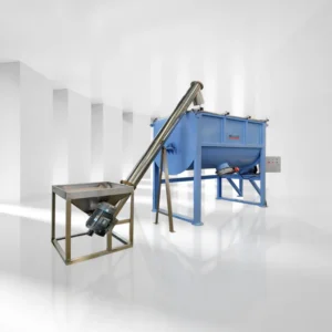 High Speed Automatic Stainless Steel Double Screw Conical Mixer System Pump 500kg Capacity 100-3000kg/h Output for Plastic