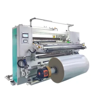 High Speed BOPP OPP CPP PVC PET PE Film Slitting Rewinding Machine Stable Performance Printed Film Converting Cutter Machine