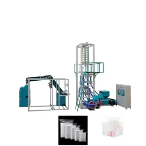 High Speed Complete Coextrusion PE Heat Shrink Film Extruder Zipper Packing Bag Film Blowing Machine Film Blowing Machine