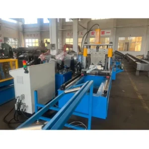 High Speed Fly Cutting and Punching C U Poste Y canal Drywall Studs and Tracks Roll Forming Machine for Drywall Paitition Frame