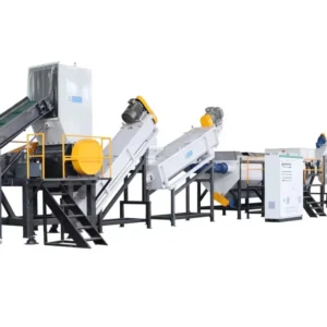 High Speed Friction Washing Equipped Waste Plastic Film Recycling Washing Machine