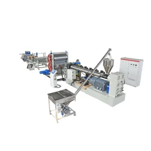 High Speed Full Automatic HDPE Plastic Flooring Production Line Equipment SPC WPC Filament Wire Manufacturing Plant Complete