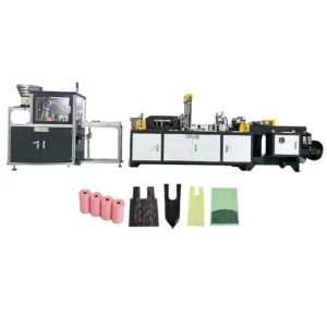 High Speed Fully Automatic Plastic Pet Poop Bags Production Machine Garbage Bag Making Machine
