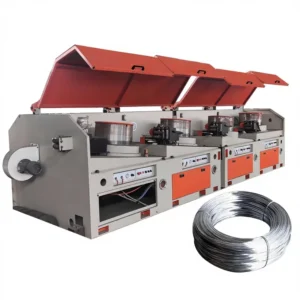 High Speed Fully Automatic Straight Line Wire Drawing Machine for Nails PLC Control Multi Voltage 380V 440V 110V