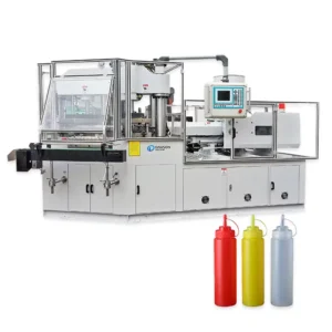 High Speed HDPE LDPE 750ml Ketchup Bottle Botellas De Desodorant Injection Blow Molding Machine