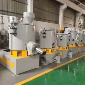 High Speed Heating Mixer for PVC Plastic Granulation Frequency Mixing Machine