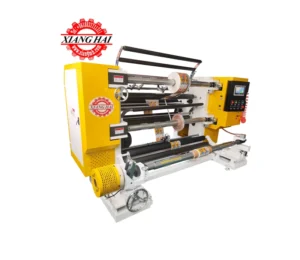 High Speed High Accuracy Paper Plastic Slitting Rewinder Machine