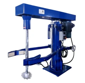 High Speed Industrial Disperser Mixer with 30KW Motor Stainless Steel Construction 100L Capacity for Chemical Industry