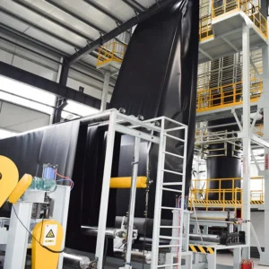 High Speed PE LDPE HDPE ABA Extruder Plastic Film Blowing Machine