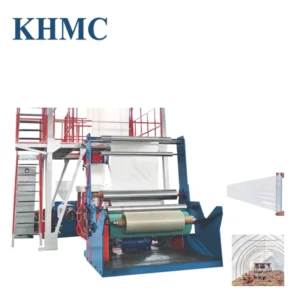 High Speed PE LDPE LLDPE HDPE Single Screw Motor Gearbox Plastic Film Blowing Machine High Productivity Automatic Extrusion Net