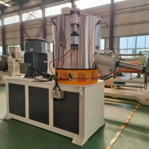 High Speed PP Plastic and PVC Granule Mixer with Hot and Cold Mixing Feature Core Component Motor