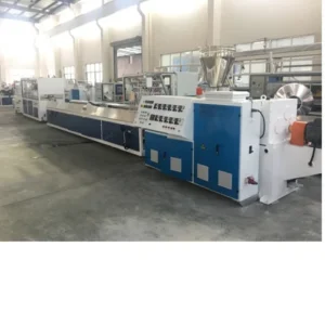 High Speed PVC Profile Extruder with Double Screw Plastic Board Extruding Machine