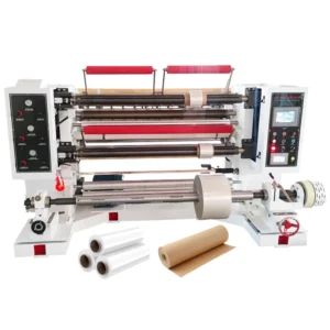 High Speed Paper Sliter and Rewinding Machine Electric Motor Slitting Rewinding Machine