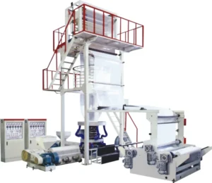 High Speed Plastic HDPE LDPE LLDPE PE ABA 3 Layers Agriculture Film Blowing Machine