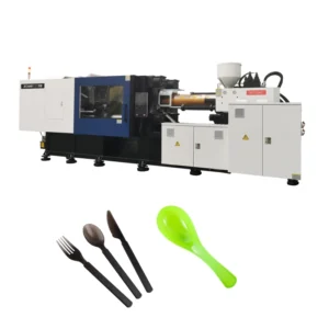 High Speed Plastic Knife And Fork Machine 230 Tons Injection Molding Machine