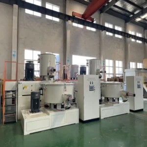 High Speed Plastic PVC Powder Heating Cooling Mixing Machine PVC Mixer Unit