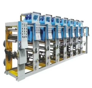 High Speed Roto Gravure Printing Machine