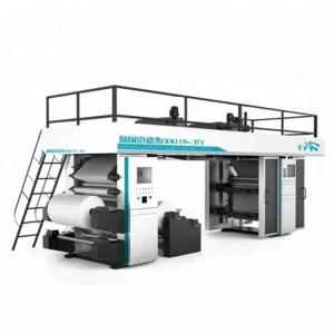 High Speed Semi Automatic Flexographic Printing Machine for Paper Bag Label Stack Structure 250m/min with Android Control