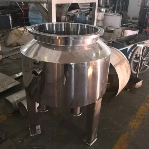 High Speed Shea Emulsifier High Shear Homogenizer Mixer 500L Emulsifier Reactor Tank For Ice Cream
