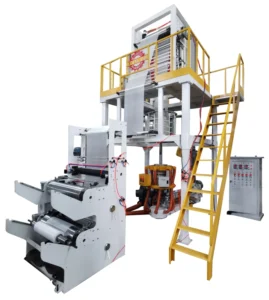 High Speed Single Side Double Winder Film Blowing Machine PE Plastic Film Making Machine Customized Low MOQ