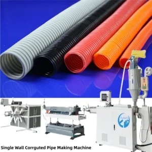 High-Speed Single Wall Corrugated Pipe Machine Corrugated Hose Extruder for PP EVA HDPE for Sheet Profile Pelletizing