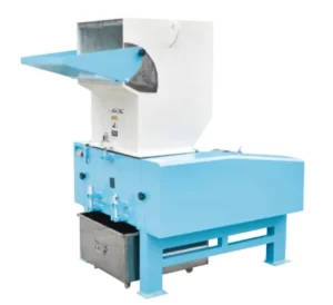 High Speed Small Waste Plastic Recycling Granulator With 10HP Motor 100-200kg/h Output 380V Claw Blade