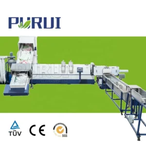 High Speed Stranding Pelletizer Recycling Plastic PE Bag/Film