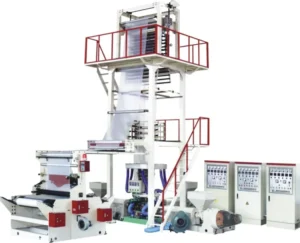High Speed Three Layer Agriculture Plastic Film Blowing Extruder Machine